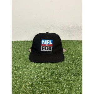 Vintage NFL hat cap snap back blue fox sports wool football NFL mens 1990s 5